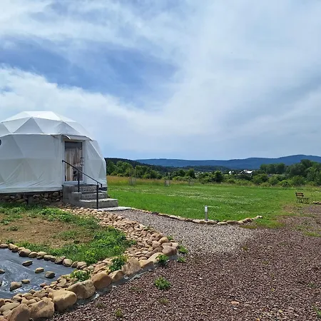 Lüks kamp alanı Glamping Na Polanie Smaczne Spanie Stary Wielislaw