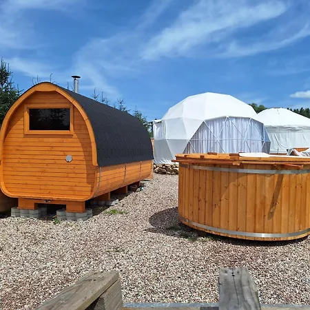 Lüks kamp alanı Glamping Na Polanie Smaczne Spanie *