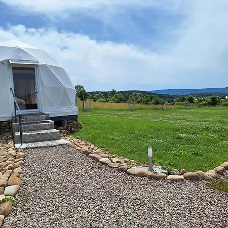 Glamping Na Polanie Smaczne Spanie Lüks kamp alanı Stary Wielislaw